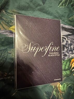 SUPERFINE Tailoring Black Style Postcards the met